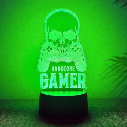 Model figurine night light