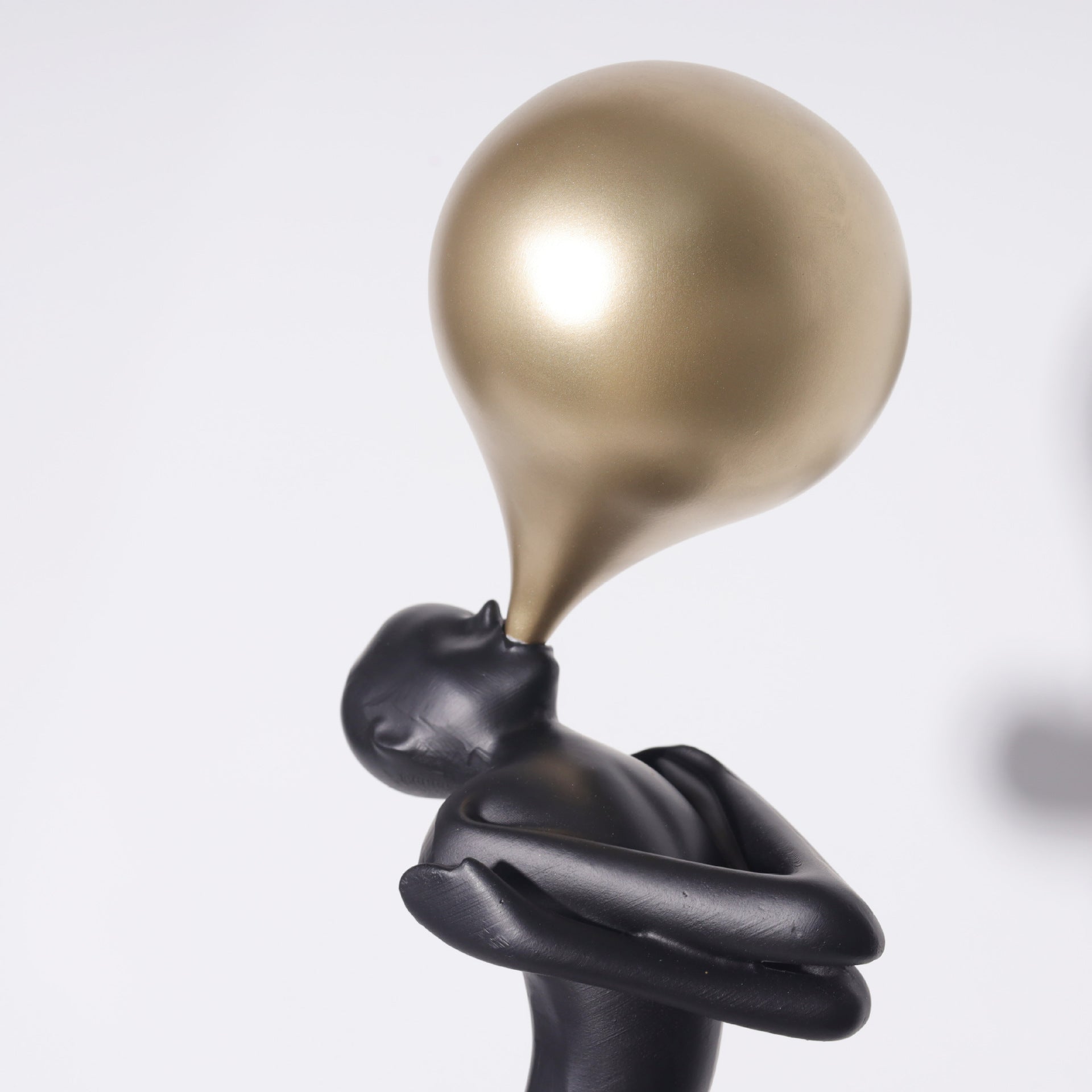 Modern Abstract Cast Iron Sculpture