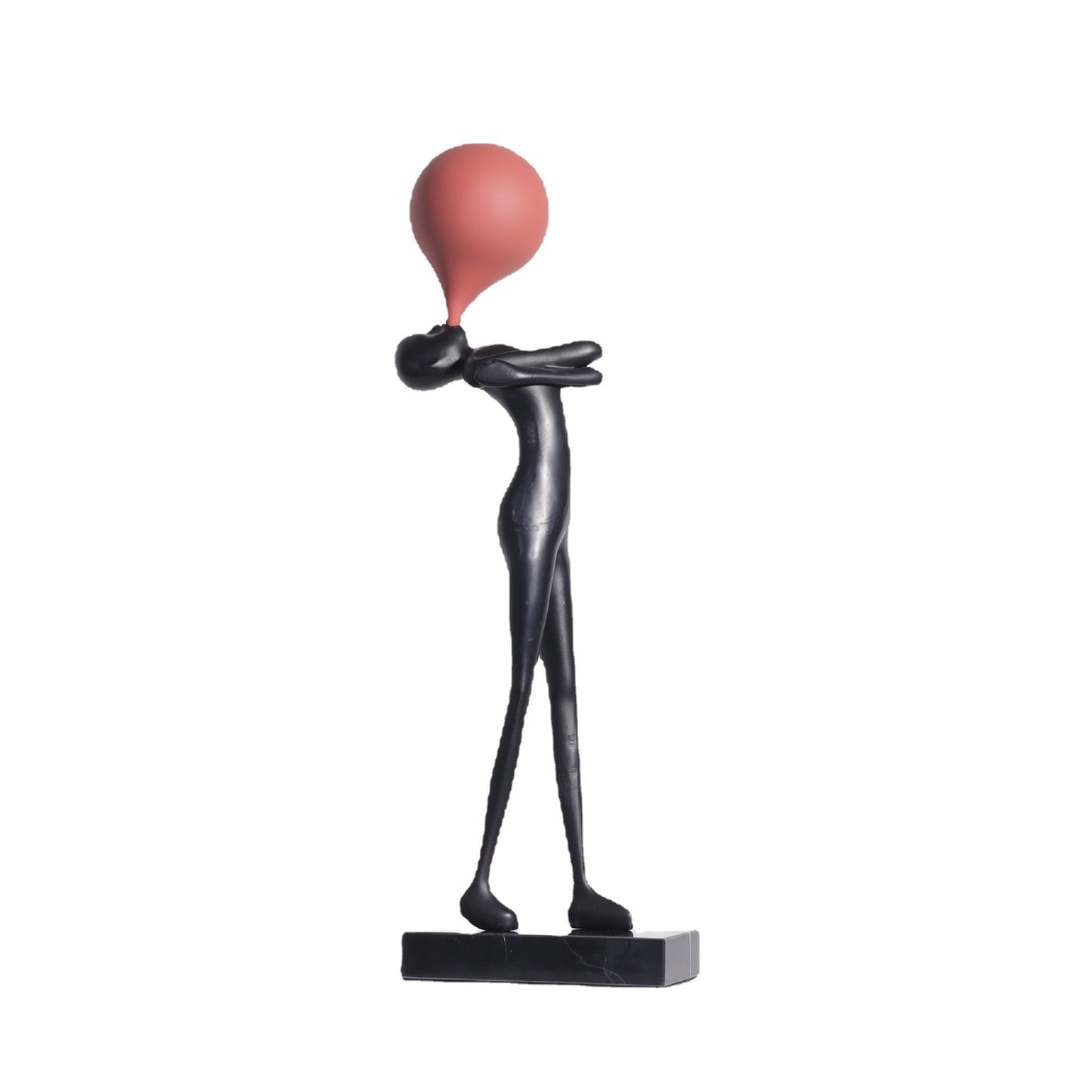 Modern Abstract Cast Iron Sculpture