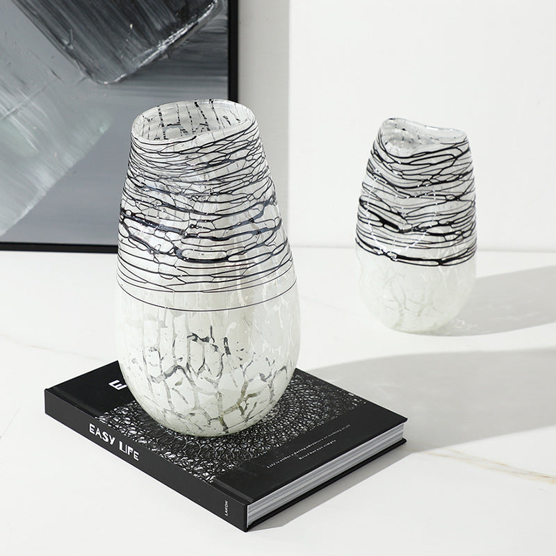 Modern Abstract Glass Vase