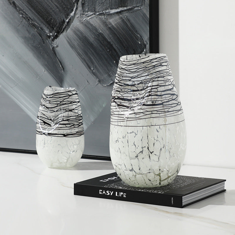 Modern Abstract Glass Vase