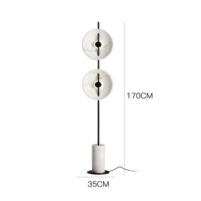 Modern Adjustable Floor Lamp with Three Color Lighting