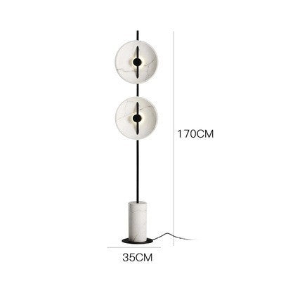 Modern Adjustable Floor Lamp with Three Color Lighting