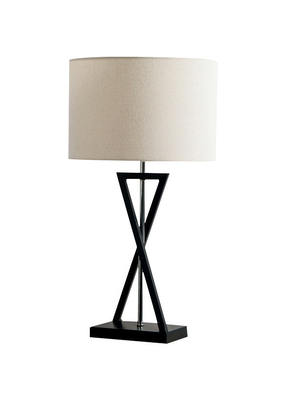 Modern American Style Iron Table and Floor Lamp