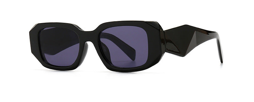 Modern and retro narrow-framed sunglasses