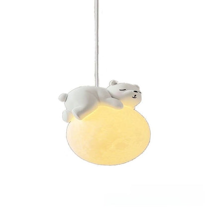 Modern Animal Design LED Bedside Chandelier