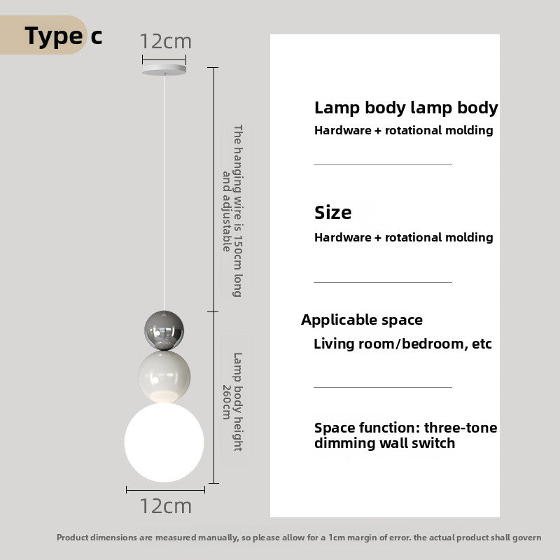 Modern Bedside Chandelier Lighting