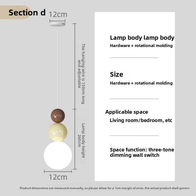 Modern Bedside Chandelier Lighting