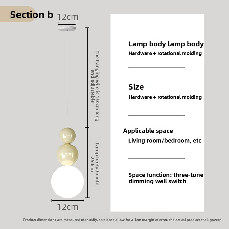 Modern Bedside Chandelier Lighting