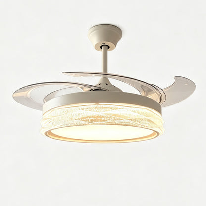 Modern Ceiling Fan with Integrated Lighting