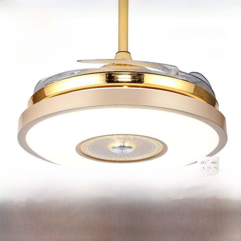 Modern Ceiling Fan with Light and Remote Control