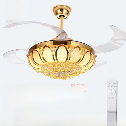 Modern Ceiling Fan with Light and Remote Control