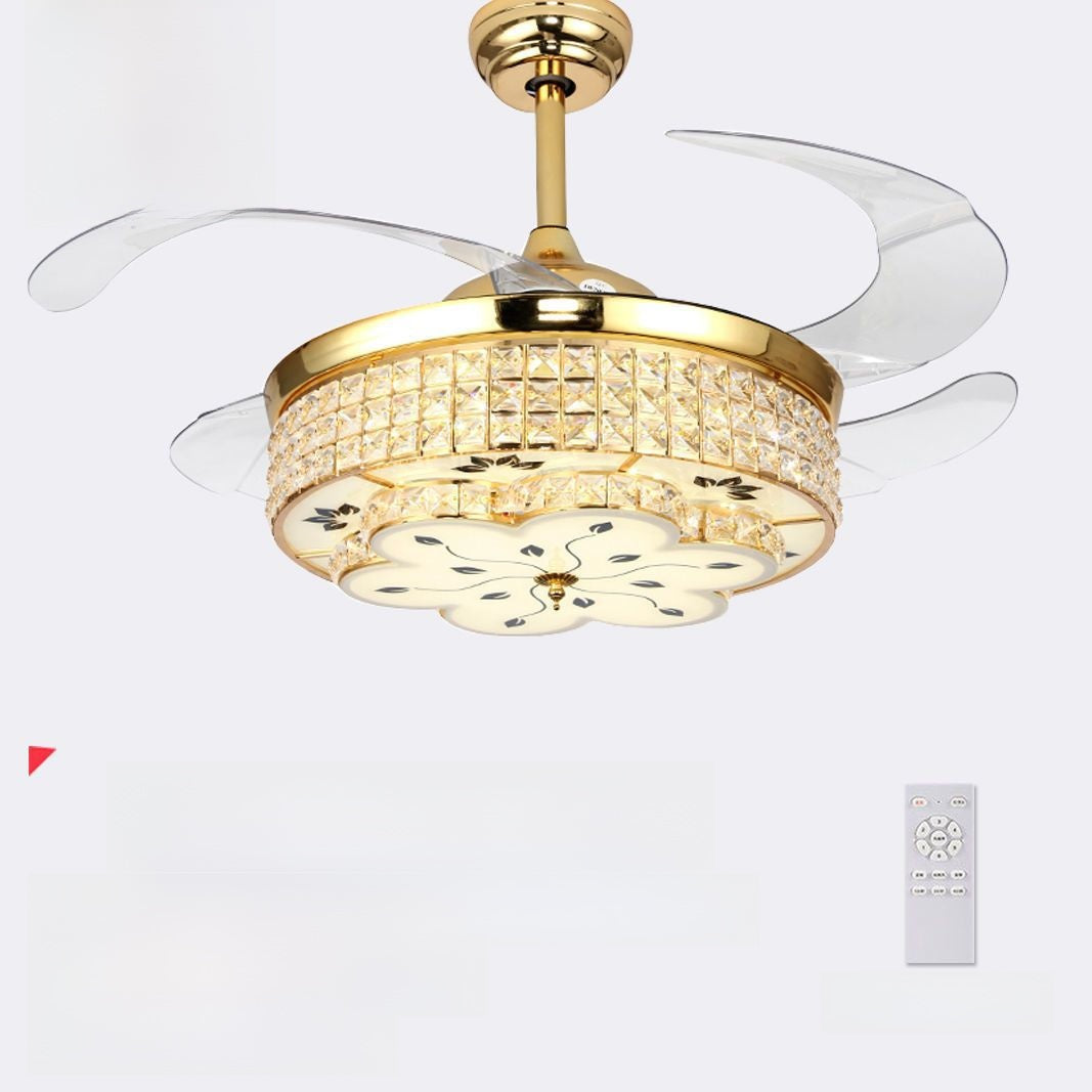 Modern Ceiling Fan with Light and Remote Control