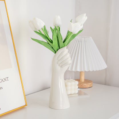 Modern Ceramic Hand Vase