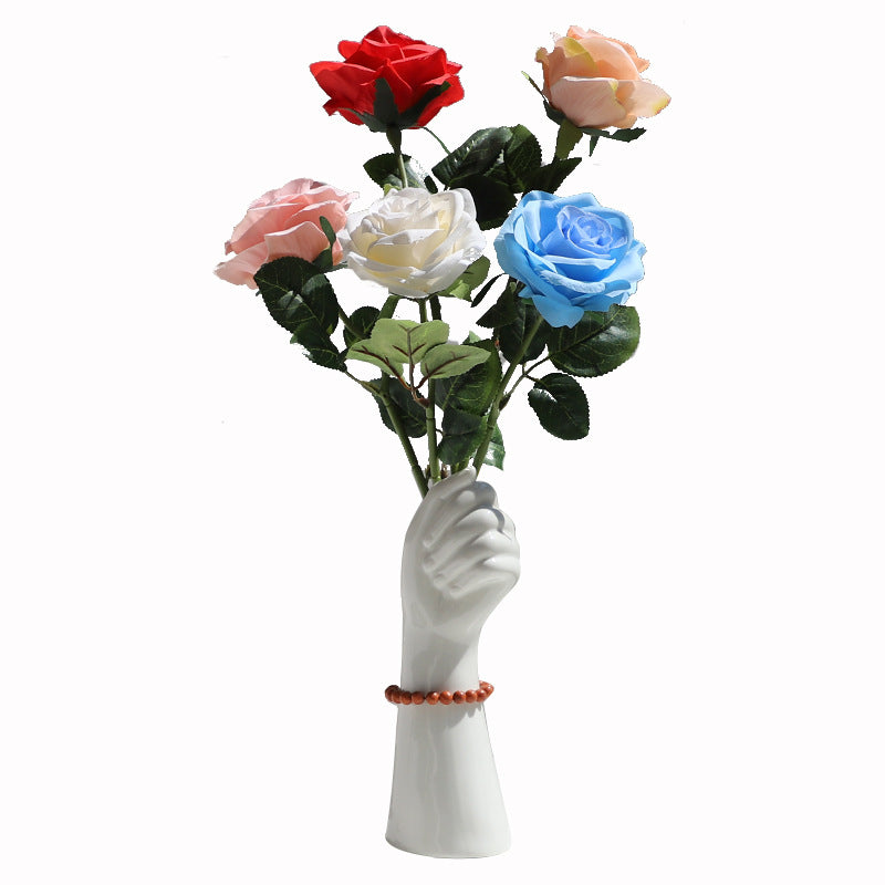 Modern Ceramic Hand Vase