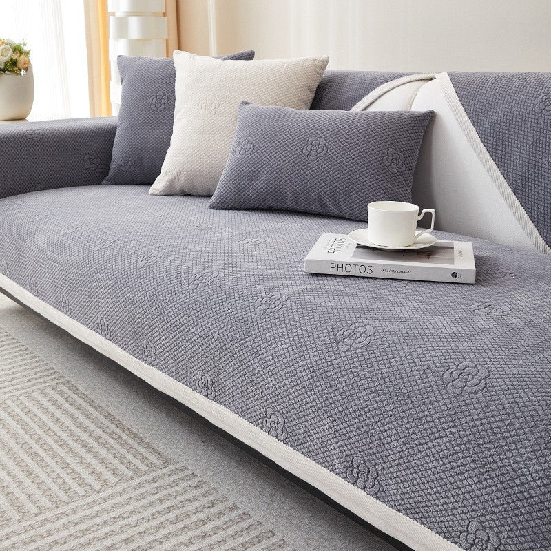 Modern Chenille Sofa Cushion Cover