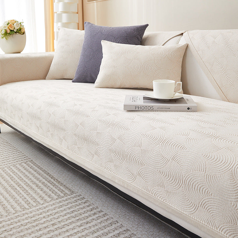 Modern Chenille Sofa Cushion Cover