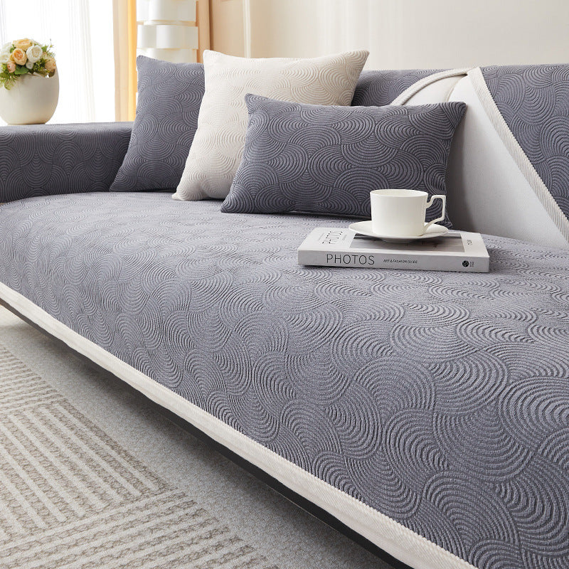 Modern Chenille Sofa Cushion Cover