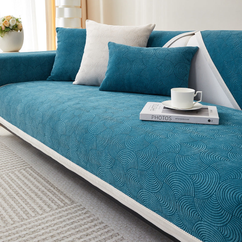 Modern Chenille Sofa Cushion Cover