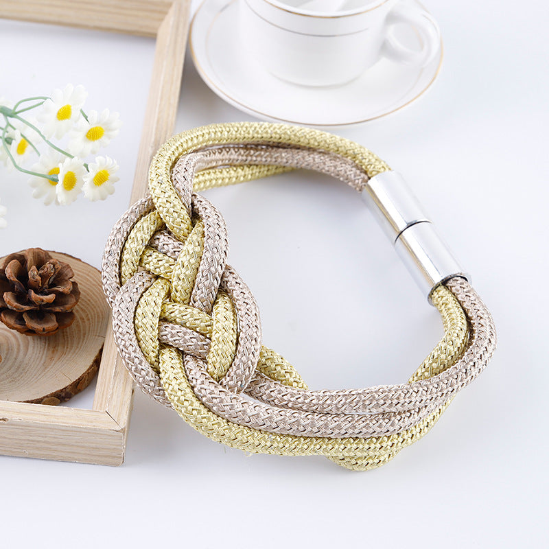 Modern Chinese Knot Curtain Tie Back Magnetic Buckle