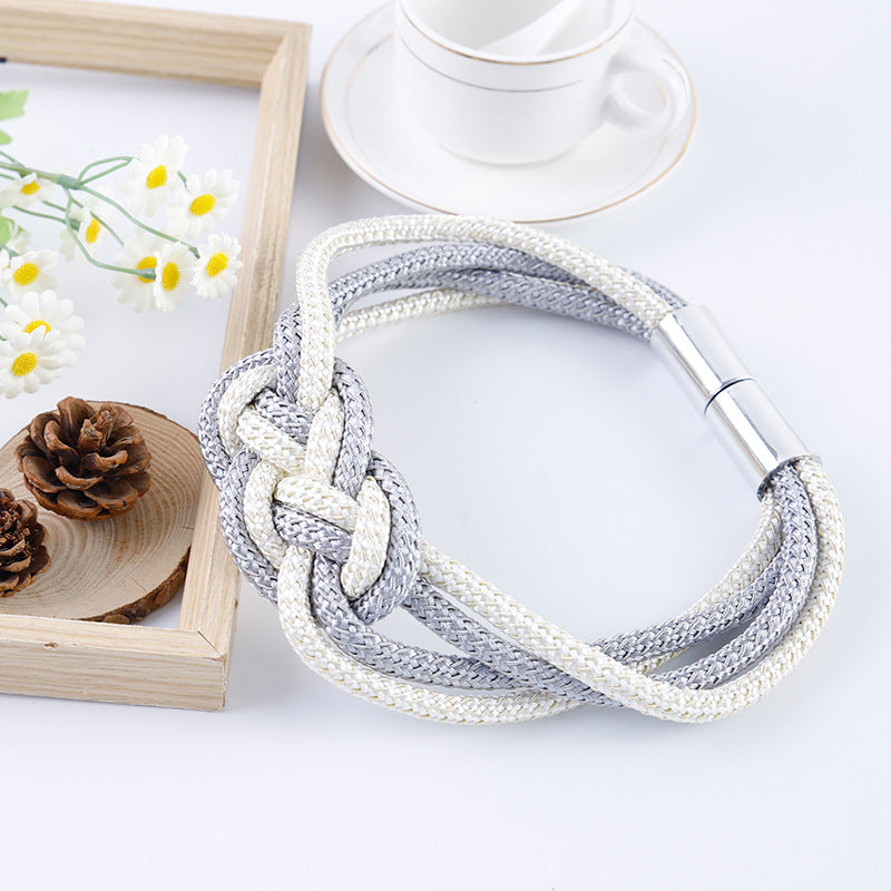 Modern Chinese Knot Curtain Tie Back Magnetic Buckle