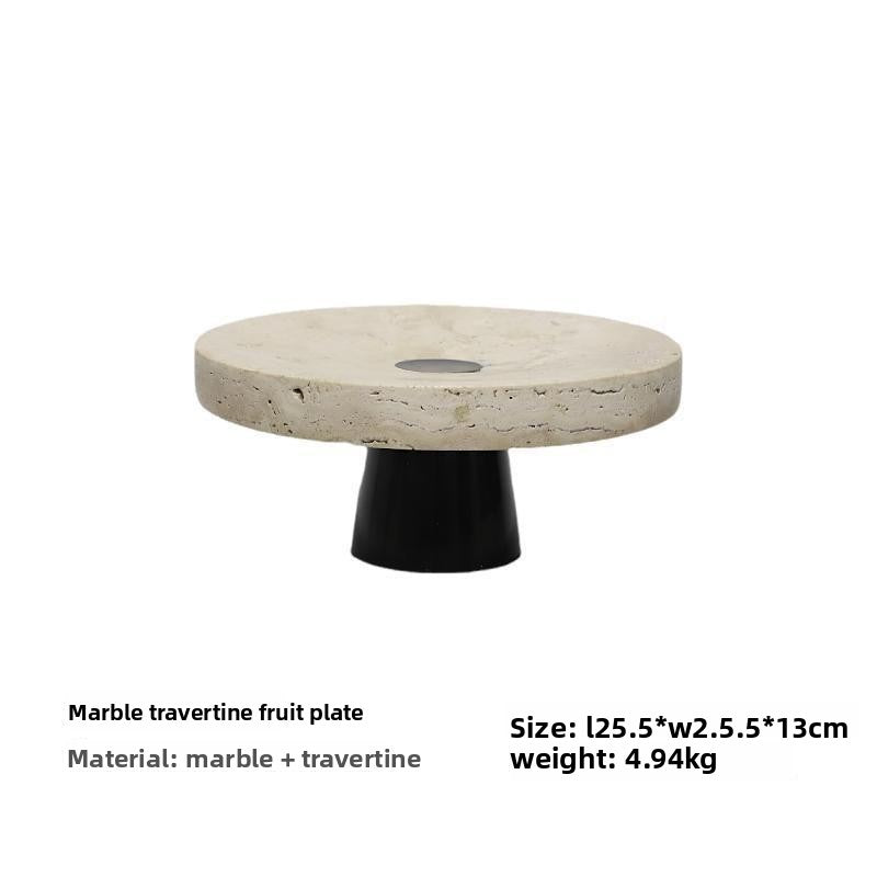 Modern Chinese Style Marble Fruit Tray