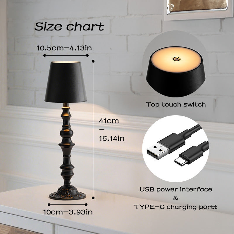 Modern Creative USB Table Lamp with Touch Control