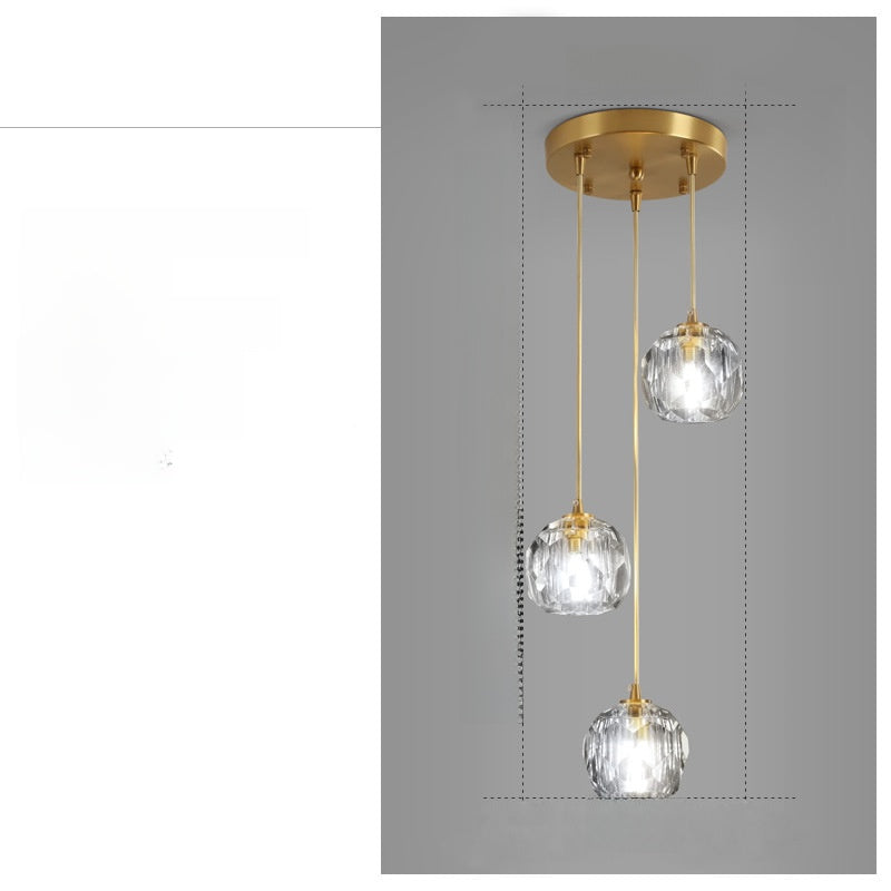 Modern Crystal Bedroom Chandelier