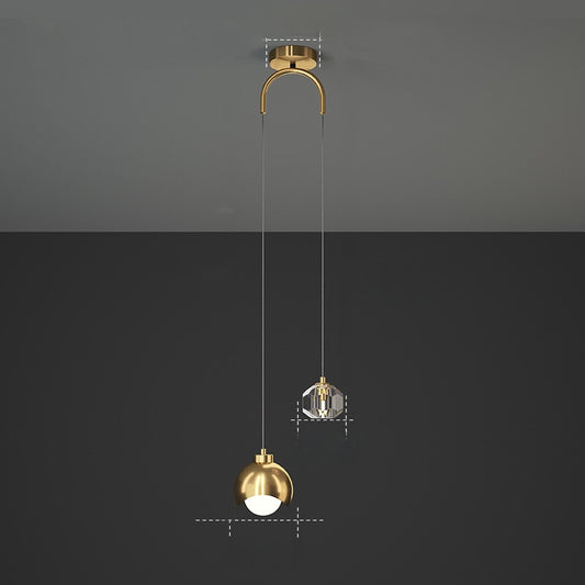 Modern Crystal Bedroom Chandelier