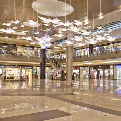 Modern Crystal Bird Chandelier