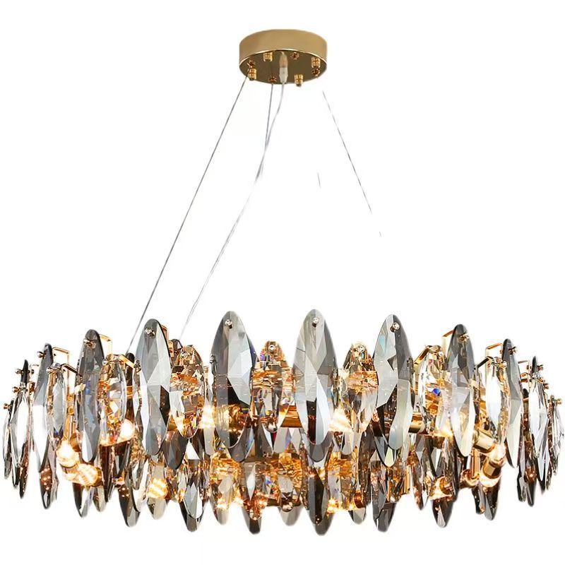Modern Crystal Chandelier LED Lighting Fixture