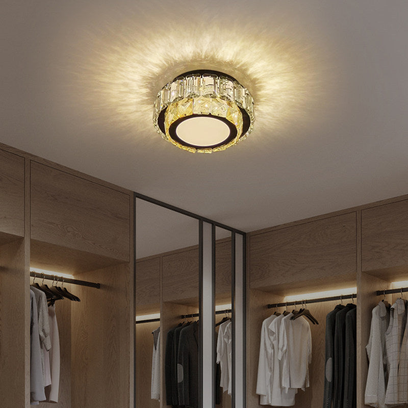 Modern Crystal LED Ceiling Light