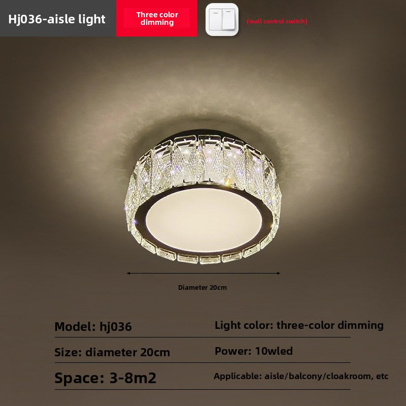 Modern Crystal LED Ceiling Light