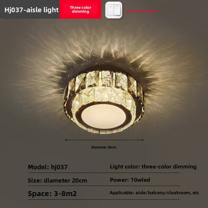Modern Crystal LED Ceiling Light