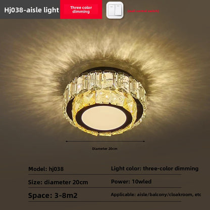 Modern Crystal LED Ceiling Light
