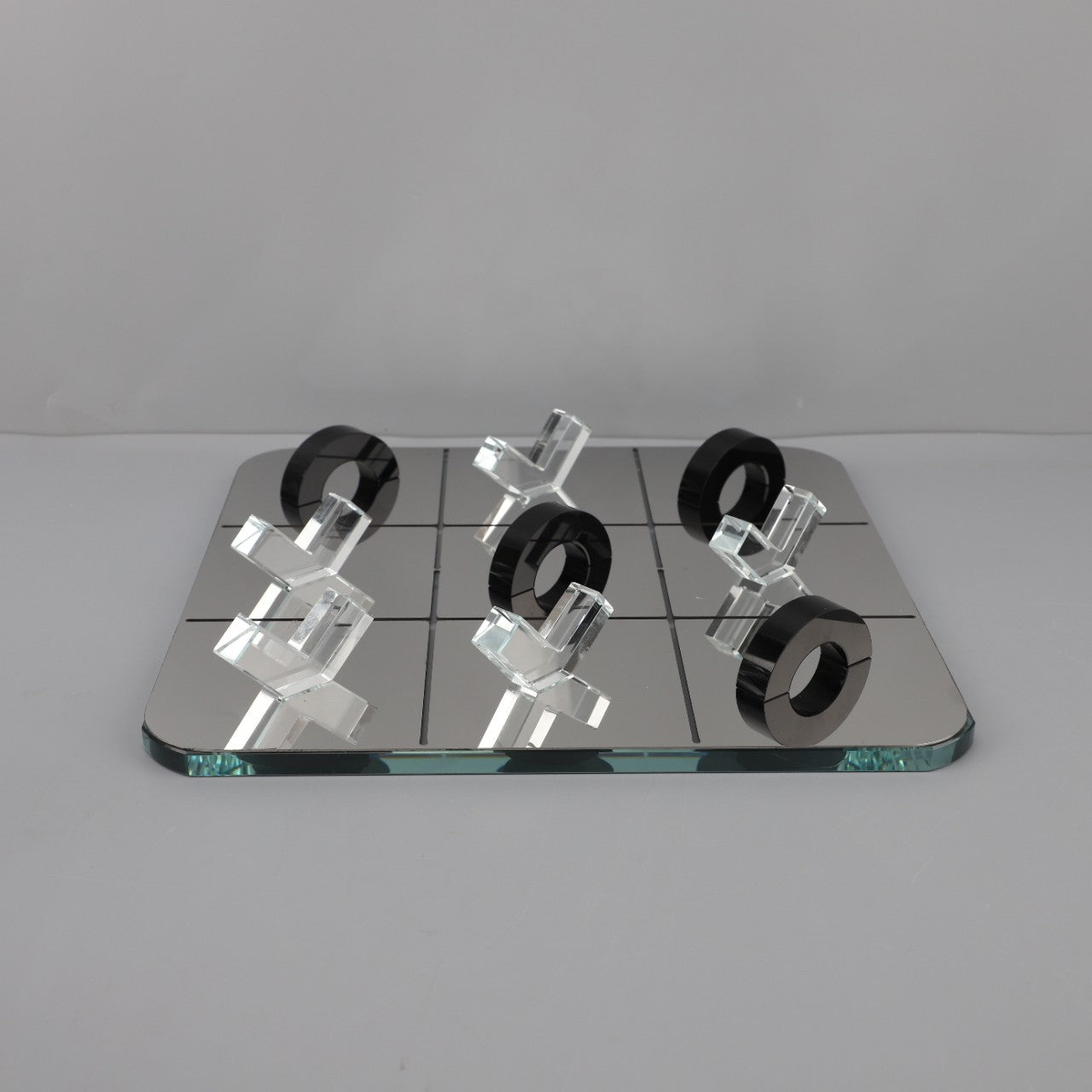 Modern Crystal XO Chessboard Decor