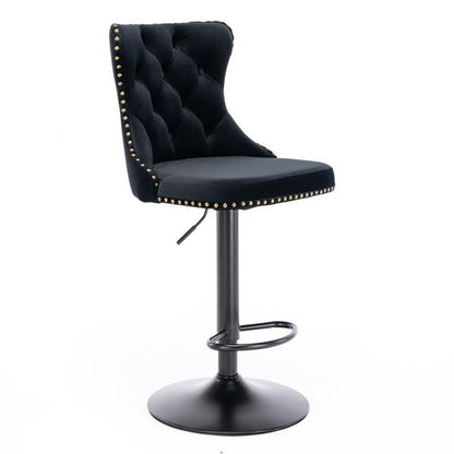 Modern cushioned bar stools