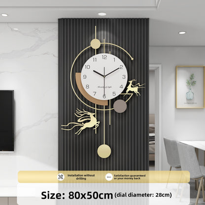 Modern Deer Wall Clock