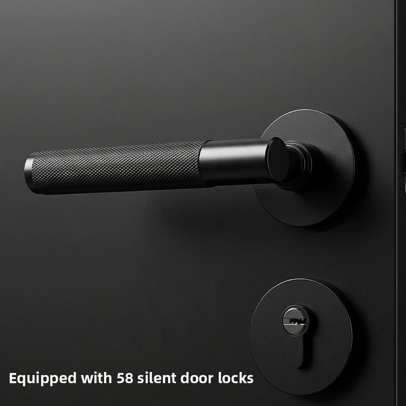 Modern Door Handle Lock Magnetic Silent Mechanism