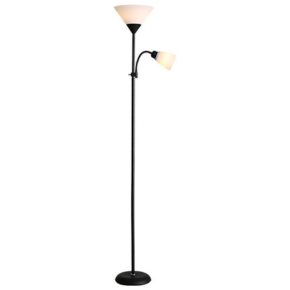 Modern Double-Headed LED Floor Lamp
