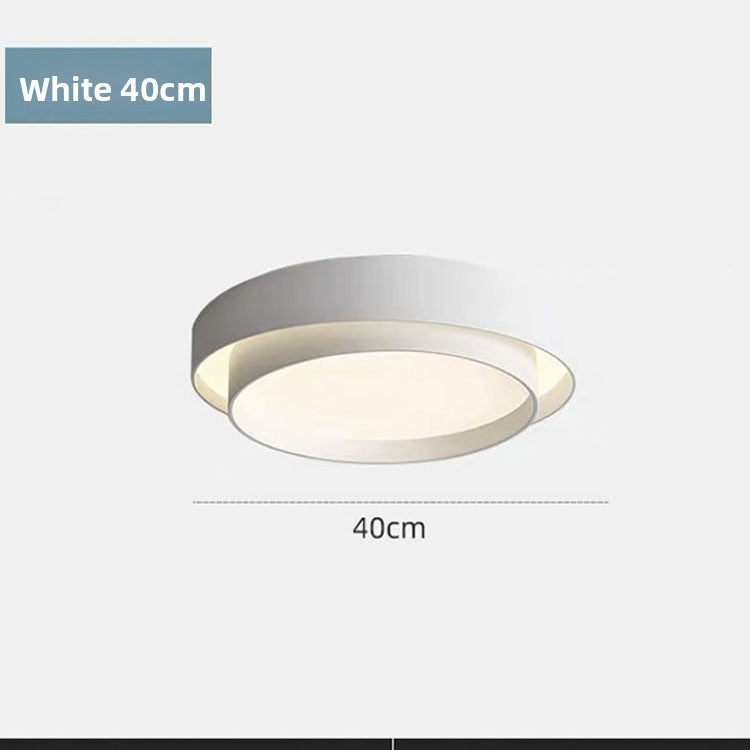 Modern Double Layer LED Ceiling Light Nordic Round Bedroom Lamp