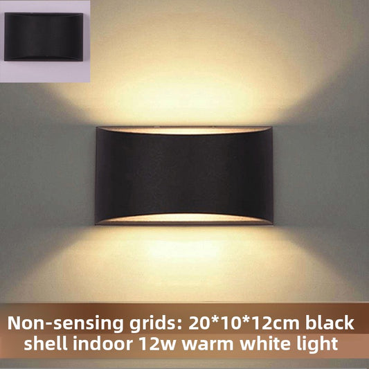 Modern Dual Head Sensor Wall Lamp