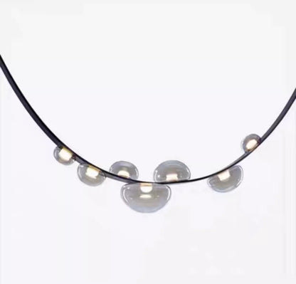 Modern Duplex Belt LED Chandelier