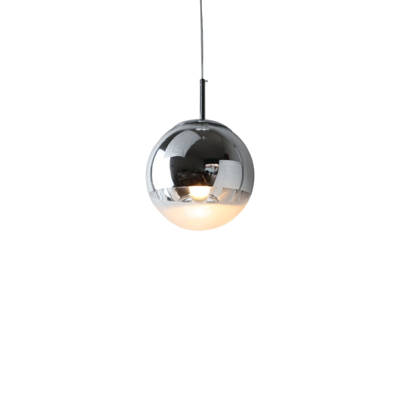 Modern Electroplated Glass Ball Chandelier