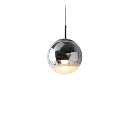 Modern Electroplated Glass Ball Chandelier