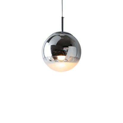 Modern Electroplated Glass Ball Chandelier