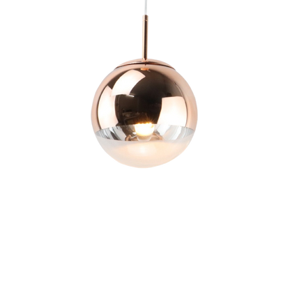 Modern Electroplated Glass Ball Chandelier
