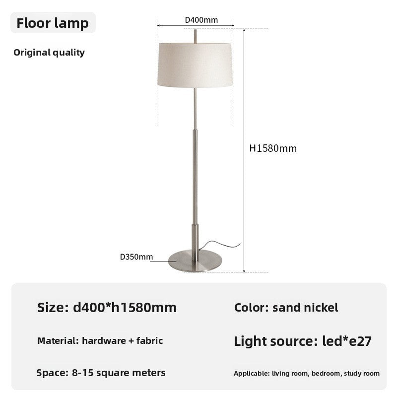 Modern Fabric Floor Lamp