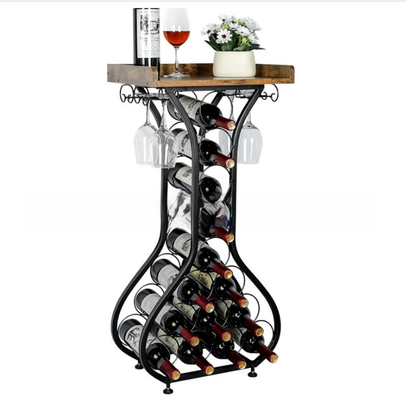 Modern Freestanding Wine Rack