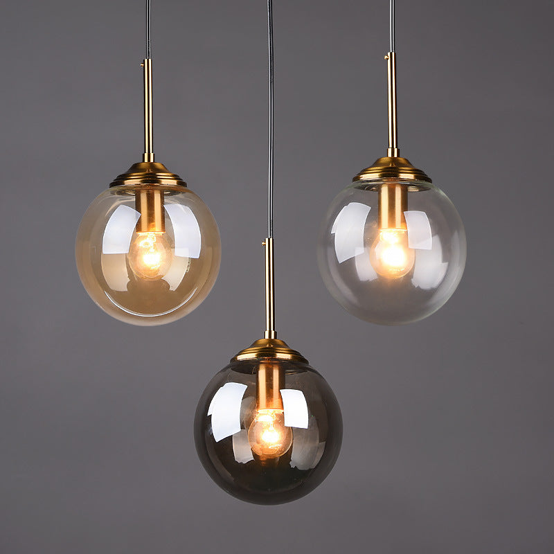Modern Glass Pendant Lighting Fixture